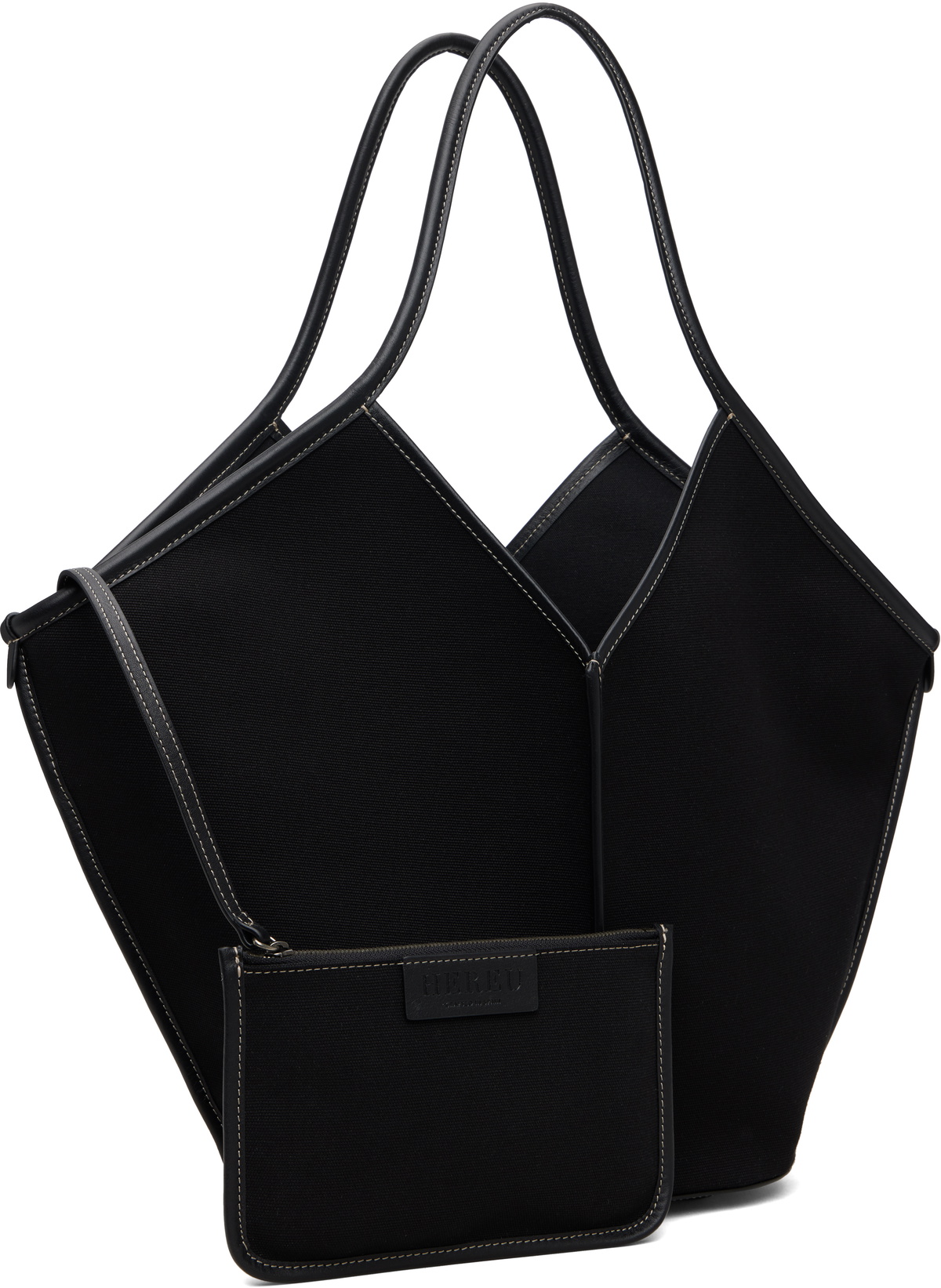 HEREU Black Calella Tote