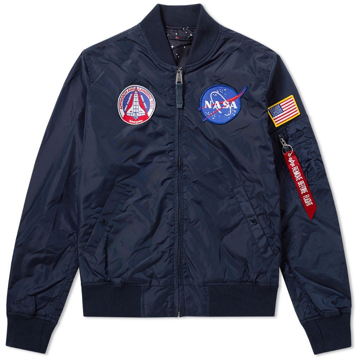 Photo: Alpha Industries MA-1 TT NASA Reversible II Jacket