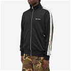 Palm Angels Men's New Classic Track Jacket in Black
