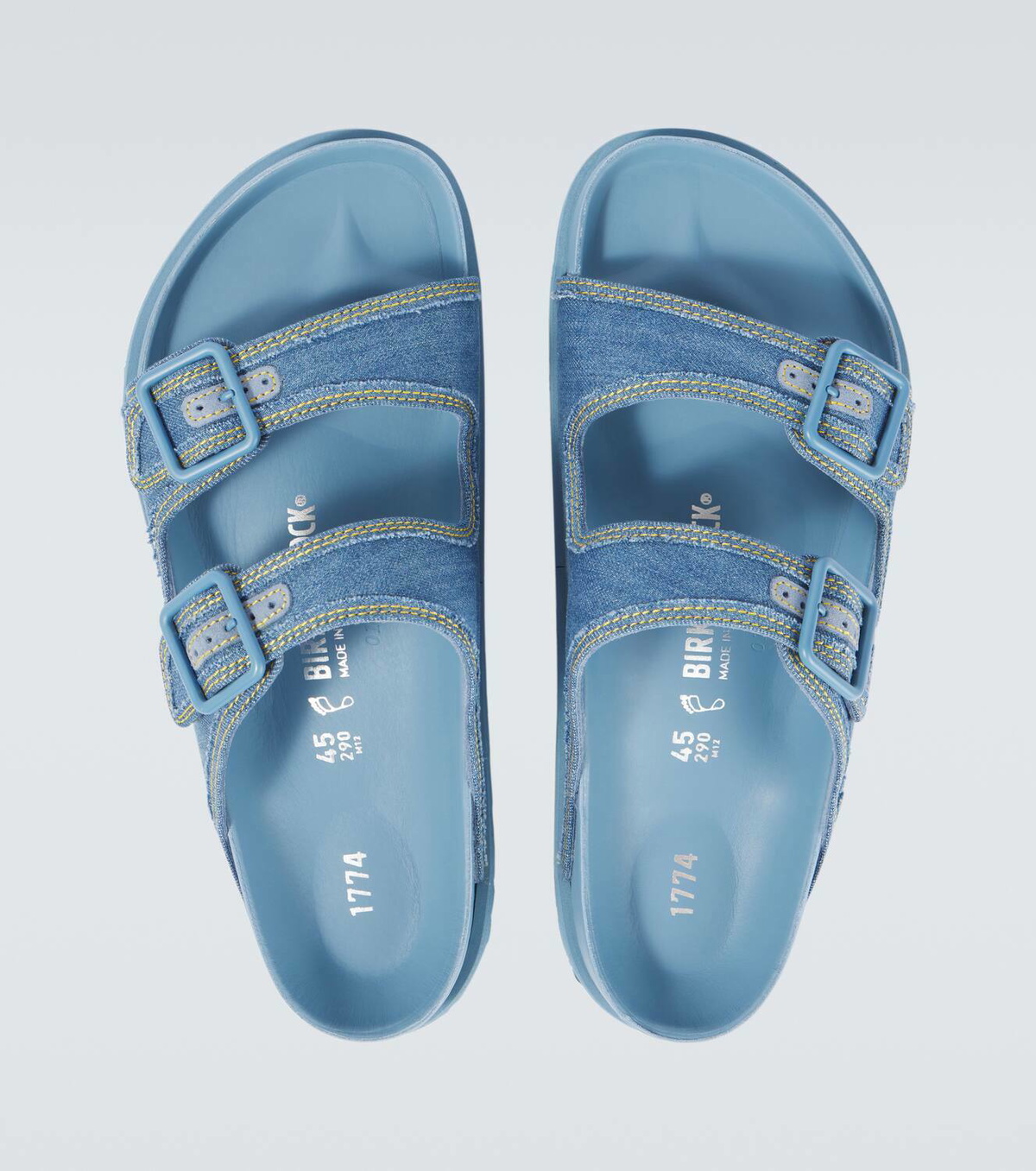 Birkenstock 1774 Arizona denim sandals Birkenstock 1774