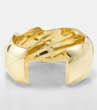 Ileana Makri Blaze 18kt gold cuff bracelet