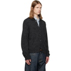 OUR LEGACY Black Evening Polo Cardigan