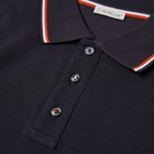 Moncler Men's Classic Logo Polo Shirt in Navy
