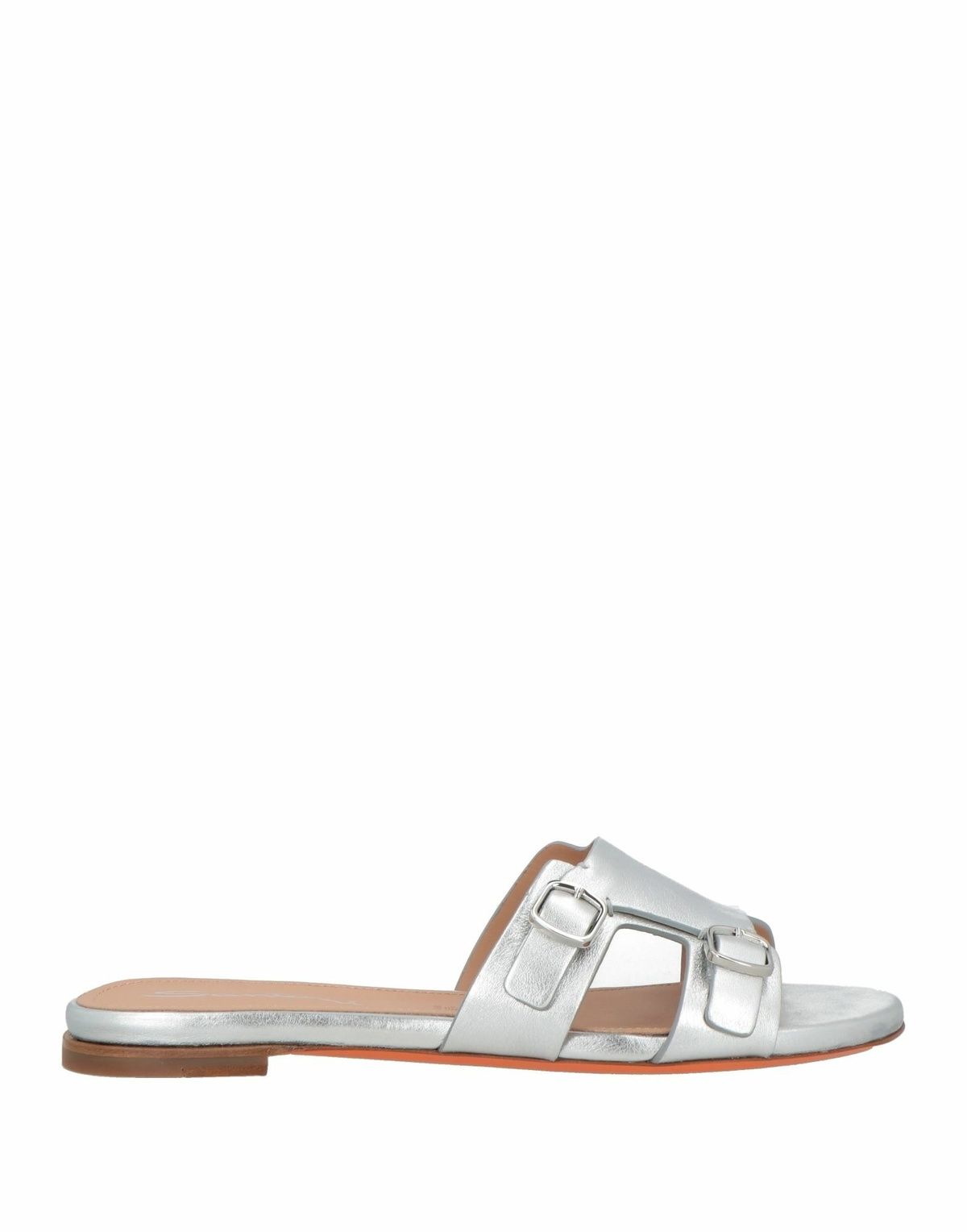 Santoni Womens Sandals in Silver