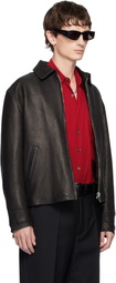 Second/Layer Black Rider Leather Jacket