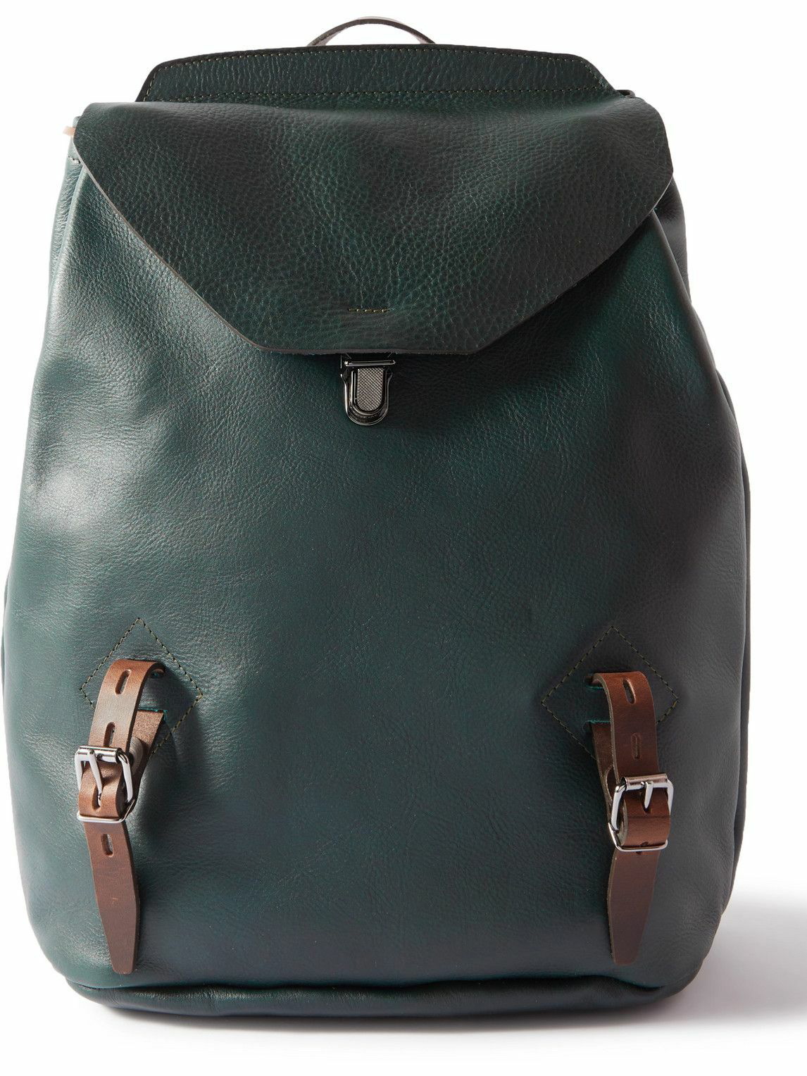 Bleu de Chauffe - Zibeline Full-Grain Leather Backpack Bleu de Chauffe