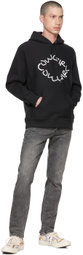 Cowgirl Blue Co Black Penmanship Hoodie