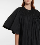 REDValentino Embellished taffeta minidress