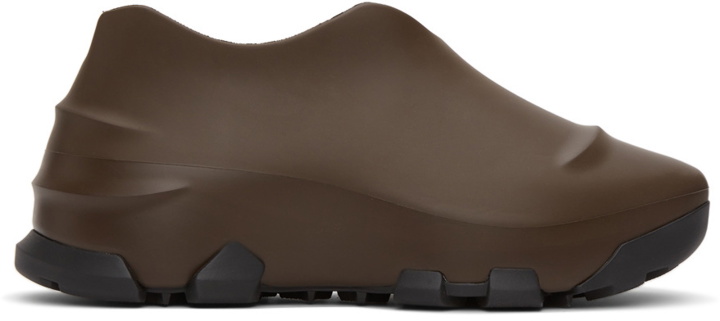 Photo: Givenchy Brown Monumental Mallow Sneakers