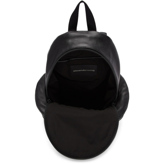 Alexander Wang Black Double Buckle Backpack Alexander Wang