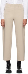 Veilance Beige Belfry Trousers