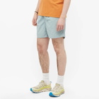 Goldwin Men's Nylon Short 5 in Aqua Gray