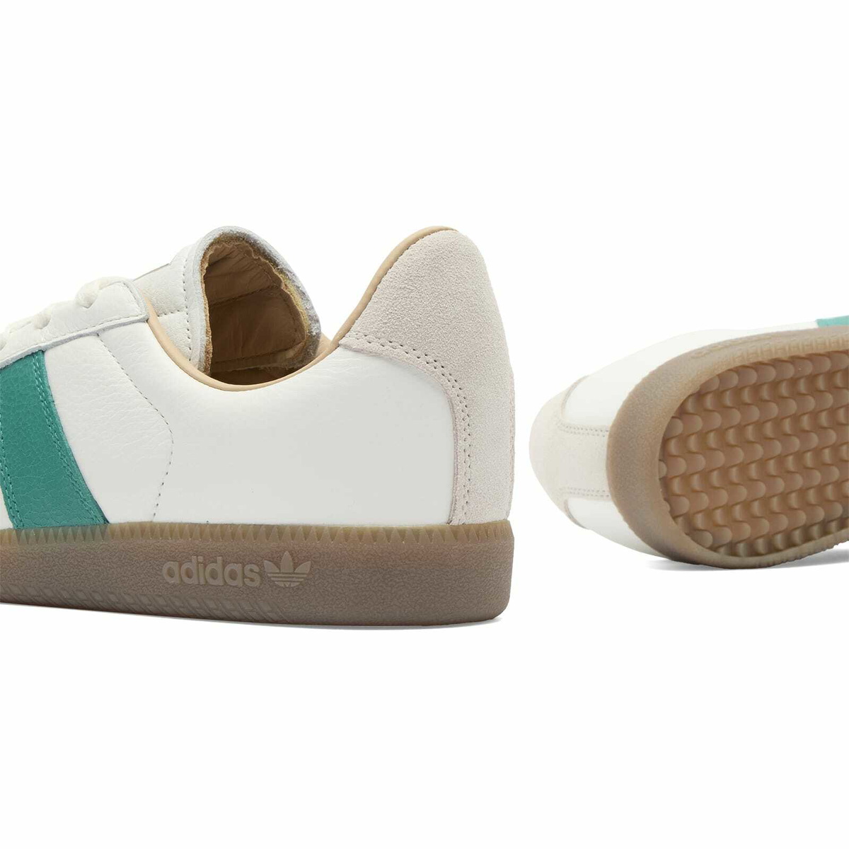 Adidas BW Army Sneaker in White/Green/Gum