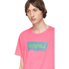 Levis Pink Housemark Graphic T-Shirt