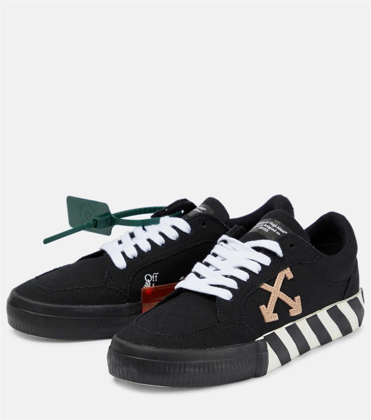 Off-White - Low Vulcanized canvas sneakers Off-White