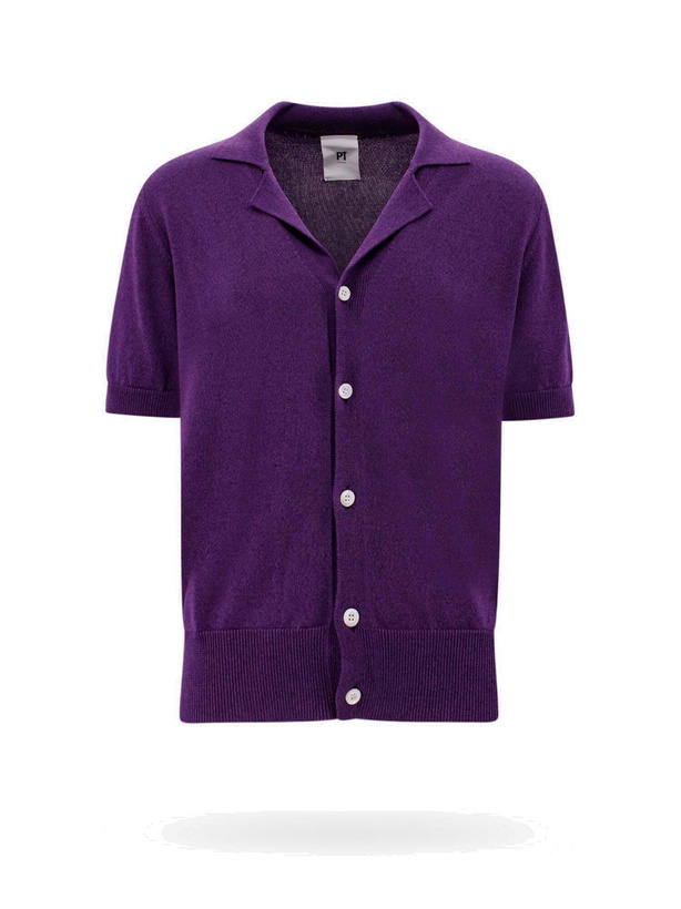 Photo: Pt Torino Cardigan Purple   Mens