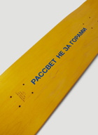 Sun Collage Pro Skateboard Deck in Yellow