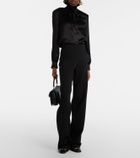 Gucci Signora Horsebit leather ankle boots