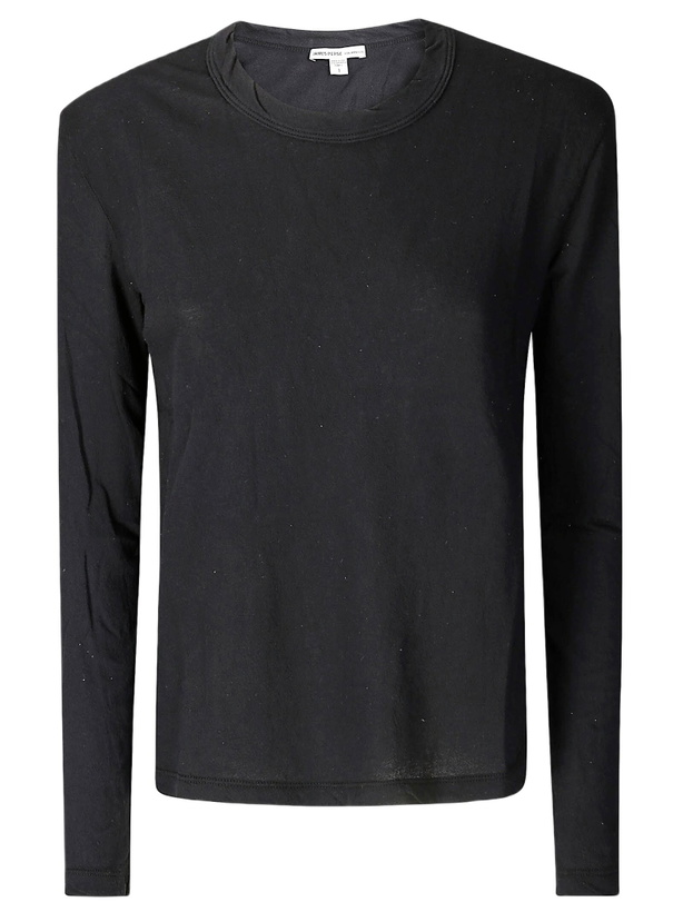 Photo: James Perse Crepe Jersey Oversized L/s Crew