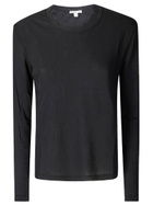 James Perse Crepe Jersey Oversized L/s Crew