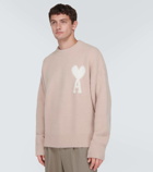 Ami Paris Ami De Coeur alpaca-blend sweater
