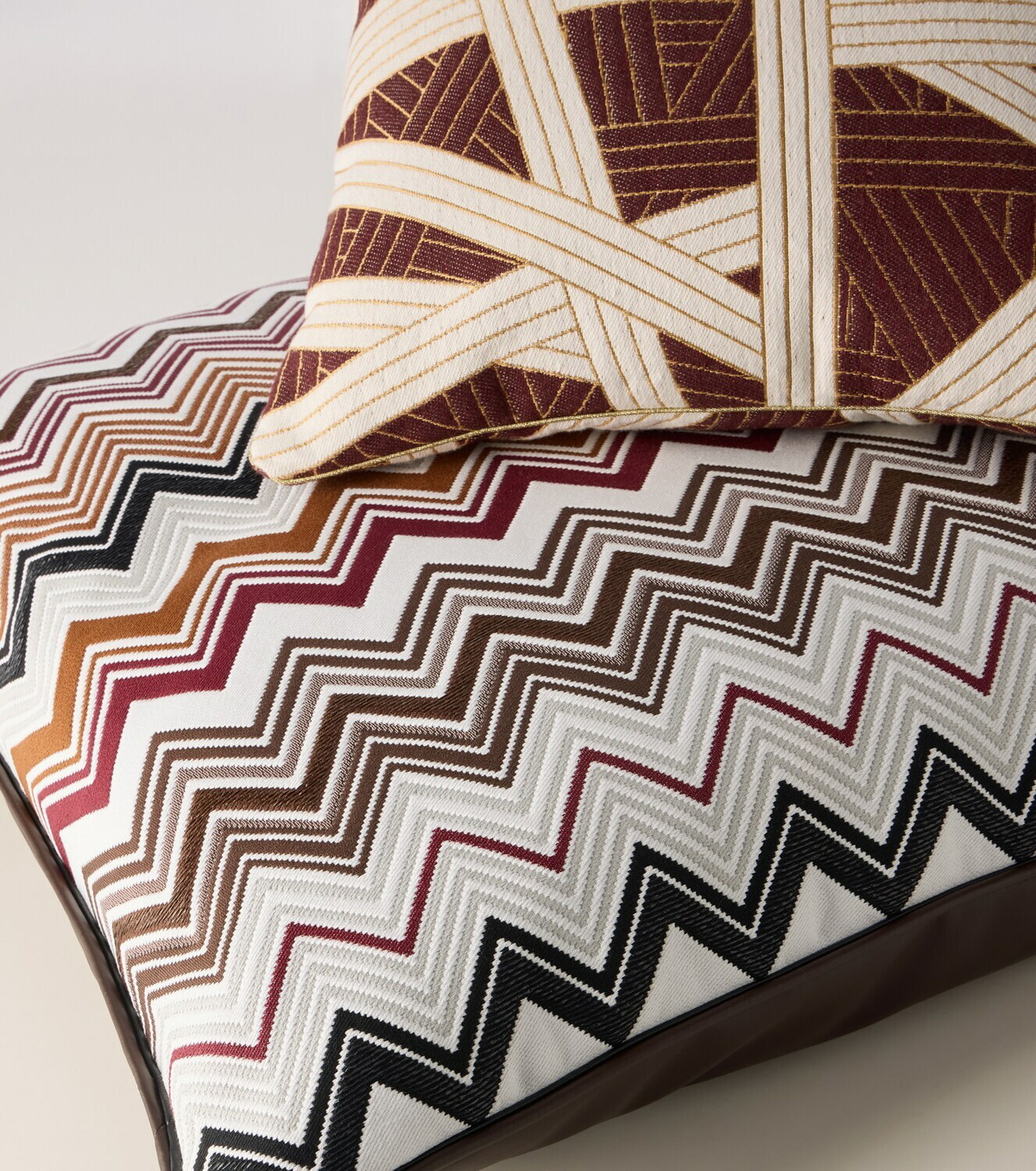 Missoni Pantelleria Zigzag cotton-blend cushion