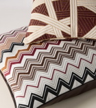 Missoni Pantelleria Zigzag cotton-blend cushion
