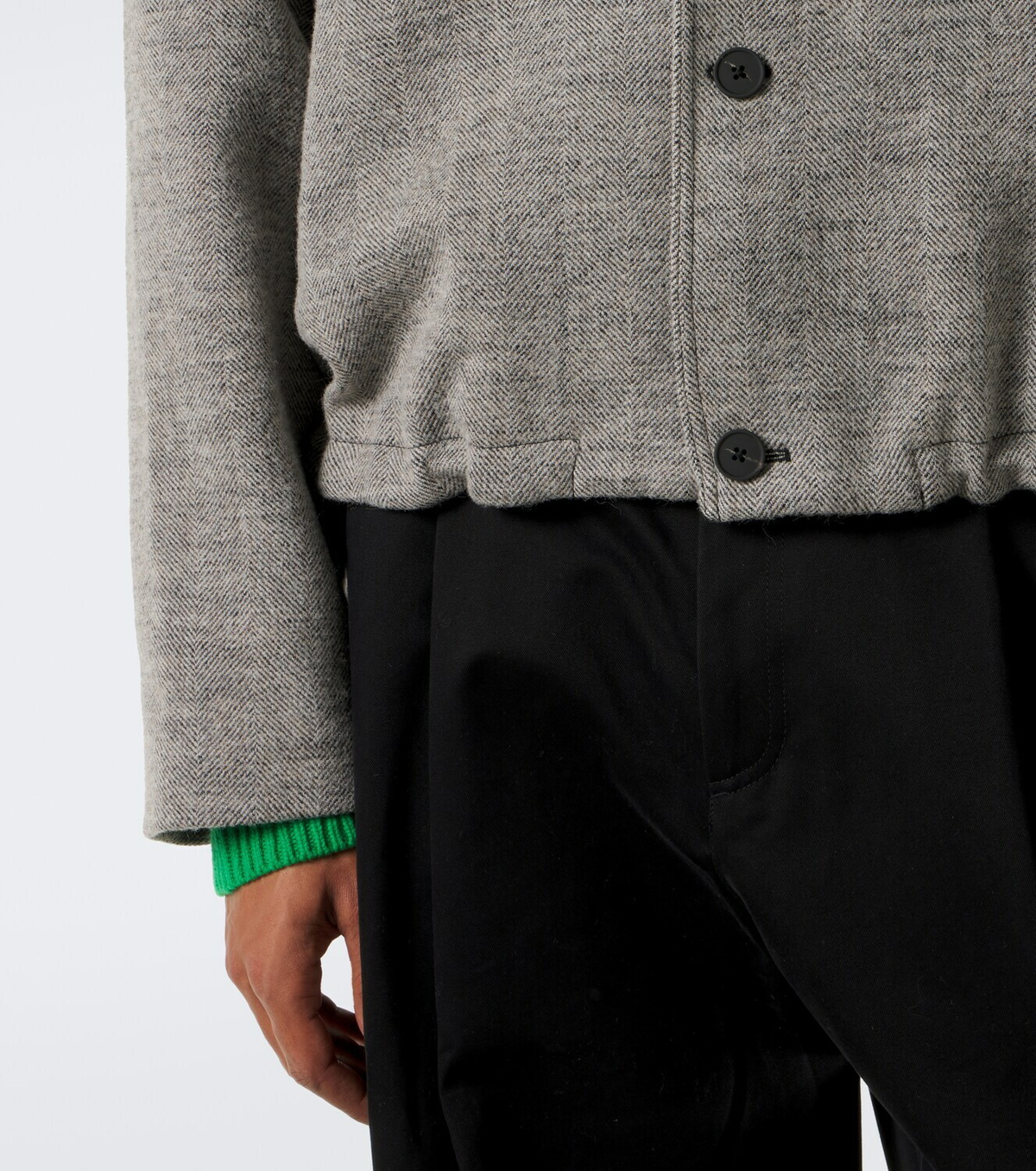 Studio Nicholson Howth wool and cotton-blend twill jacket