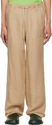 Jacquemus Off-White Le Papier 'Le Pantalon Taiolo' Trousers