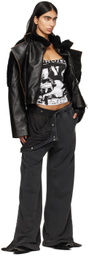 Y/Project Gray Snap Insert Sweatpants