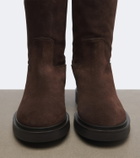 Aquazzura Ride suede knee-high boots