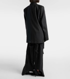 Vetements Pinstripe wool blazer