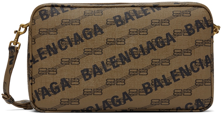 Balenciaga Small BB-monogram Print Crossbody Bag - Farfetch