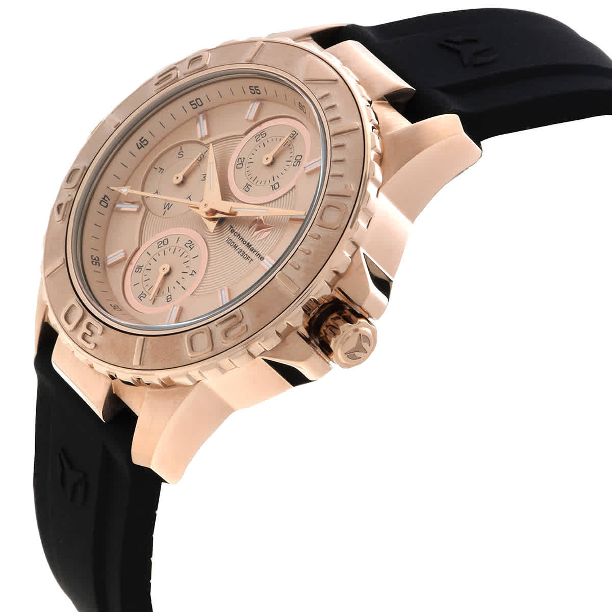 Technomarine Sea Quartz Rose Gold Dial Ladies Watch TM-725015