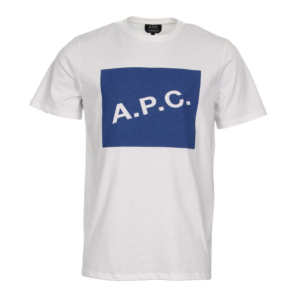 Logo T-Shirt - White / Blue