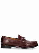 GUCCI - Kaveh Interlocking Leather Loafers