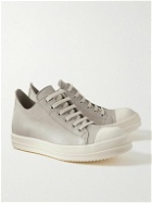 Rick Owens - Leather Sneakers - Gray