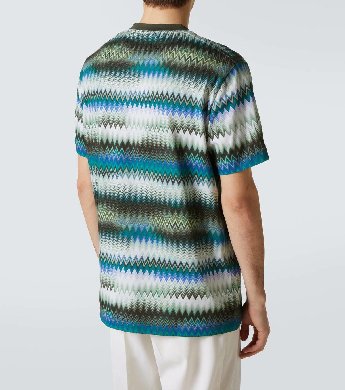Missoni Zigzag lamé T-shirt