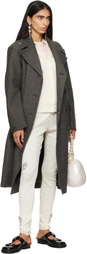 Simone Rocha Off-White Large Pearl Egg Bag