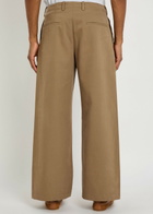 Our Legacy Bridge Wide-leg Chino Trousers Khaki