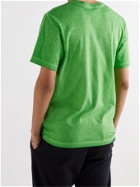 NIKE - Printed Cotton-Jersey T-Shirt - Green