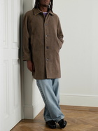 Corridor - Herringbone Wool Coat - Brown