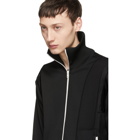 Maison Margiela Black Panelled Track Jacket