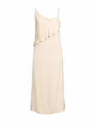 Peserico Womens Midi dress in Beige