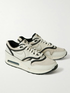 Nike - World Make Air Max 1 '86 Leather-Trimmed Canvas and Mesh Sneakers - Neutrals