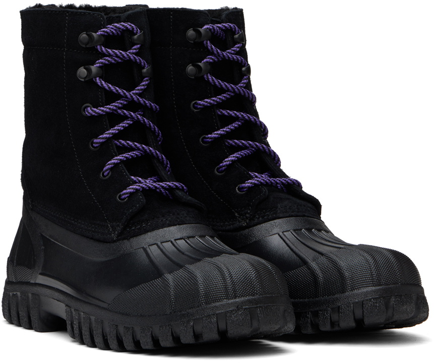 Diemme Black Anatra Shearling Boots Diemme