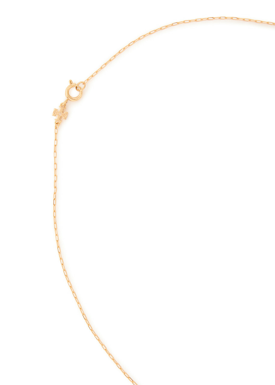 Tory Burch Forget Me Not Long 18kt Gold-plated Necklace - One Size
