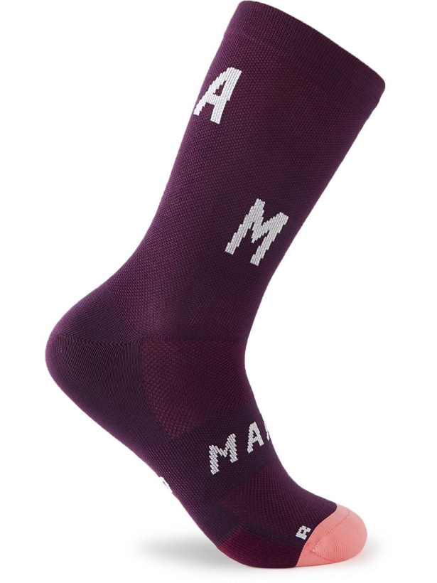 Photo: MAAP - Team Stretch-Knit Cycling Socks - Purple