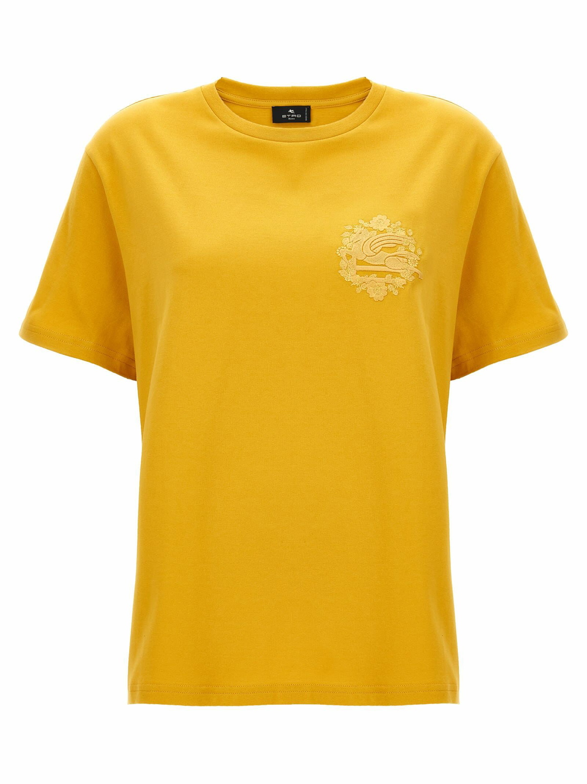 Tシャツ・カットソー Etro T-Shirt With Pegasus Embroidery T-SHIRT WITH PEGASO EMBROIDERY | T-shirt and Sweatshirts | ETRO
