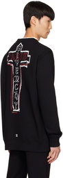 Givenchy Black Cotton Sweatshirt